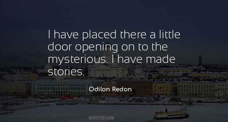 Quotes About Opening Doors #286748