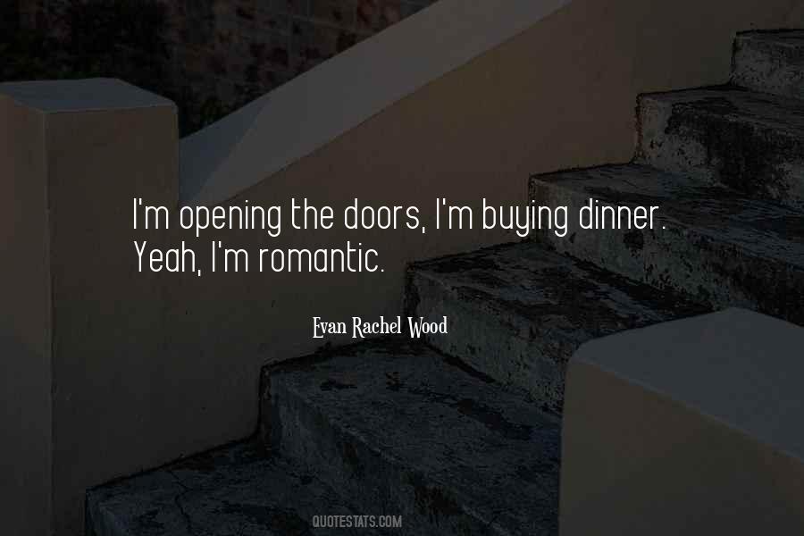 Quotes About Opening Doors #305528
