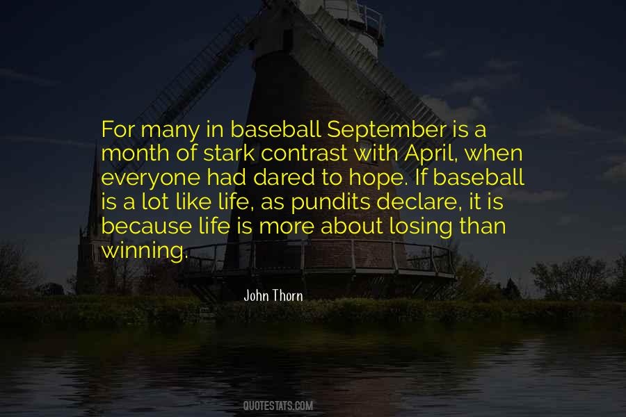 Quotes About Month Of September #1104799