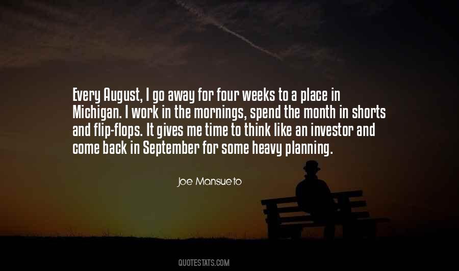 Quotes About Month Of September #1486764