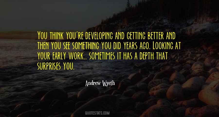 Quotes About Getting Better #222771 Quotes About Getting Better #222771