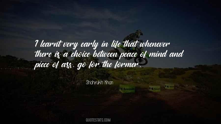 Piece Of Mind Quotes #1713873