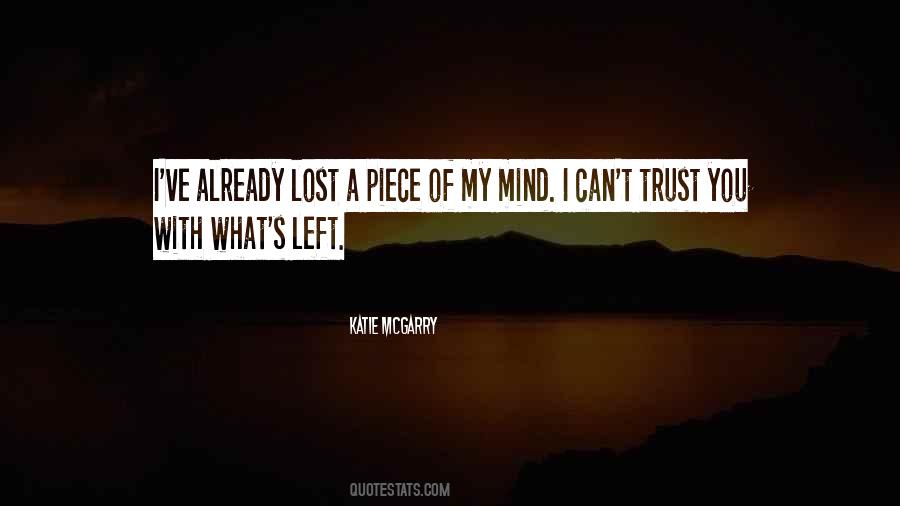 Piece Of Mind Quotes #837497