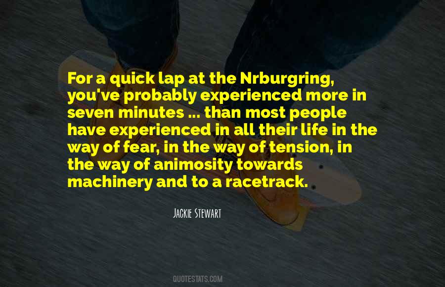 Quotes About Racetrack #1269482