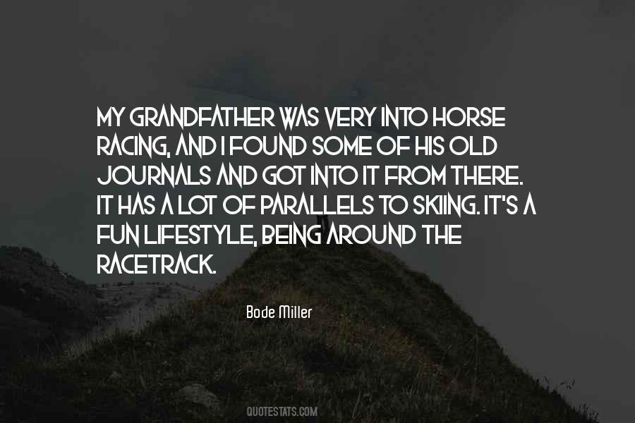 Quotes About Racetrack #570055