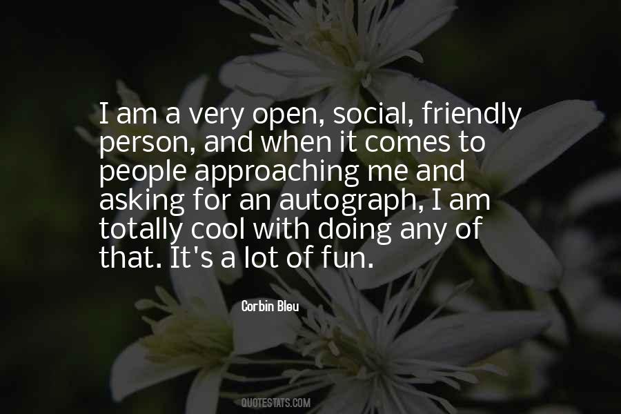 Quotes About Friendly Person #1695733