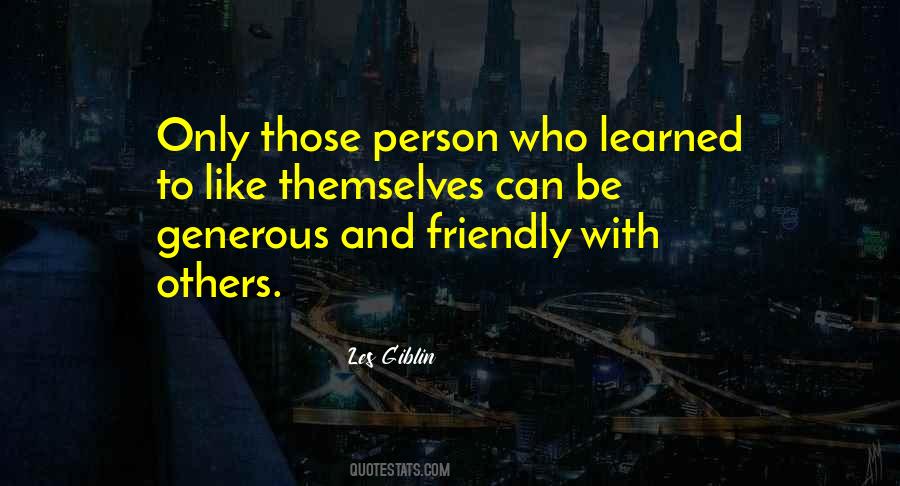 Quotes About Friendly Person #842616