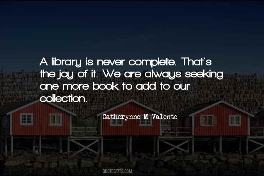 A Book Collection Quotes #134312