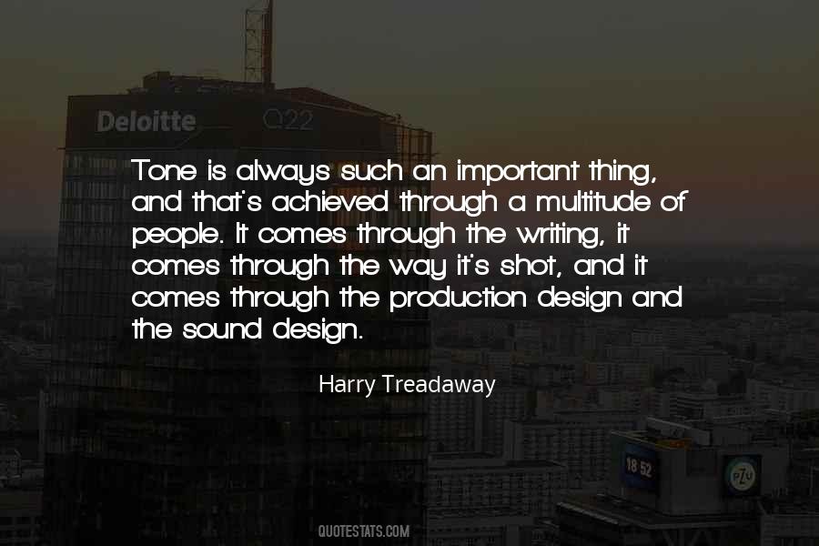 Quotes About Sound Design #1343065