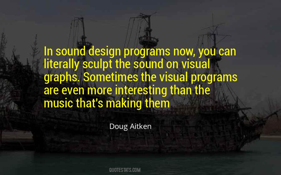 Quotes About Sound Design #569774