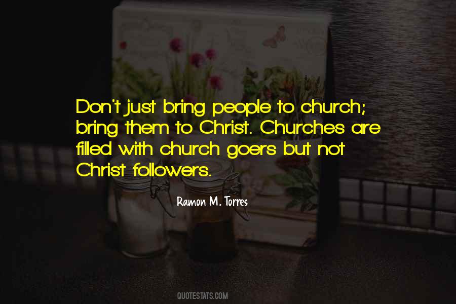 Quotes About Church Goers #1736679