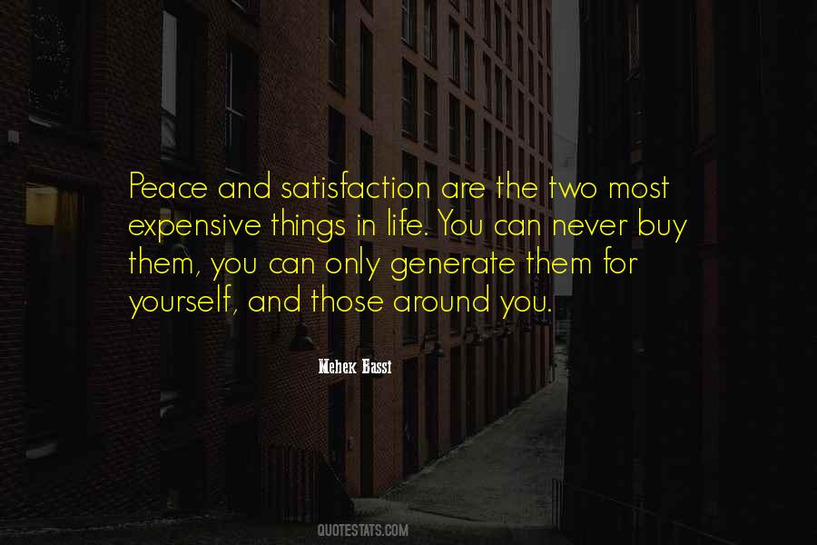 Quotes About Satisfaction Happiness #1345711