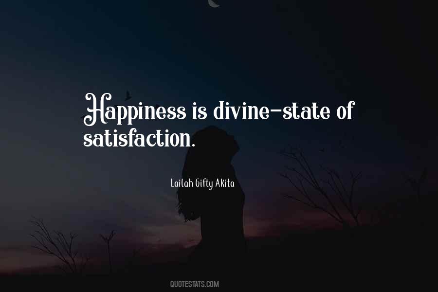 Quotes About Satisfaction Happiness #139874