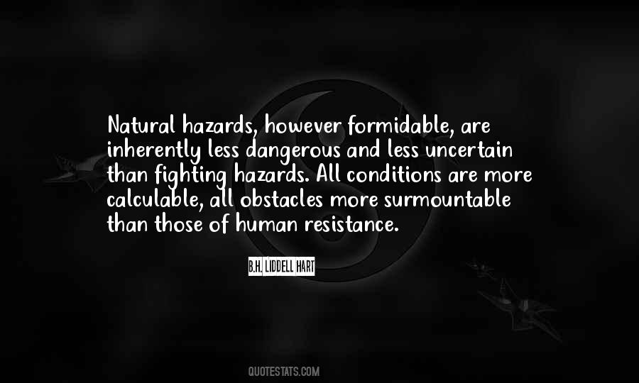 Quotes About Natural Hazards #1276428