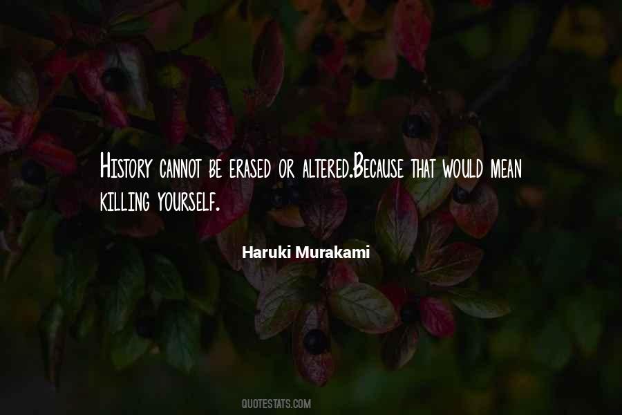 Killing Yourself Quotes #1323797