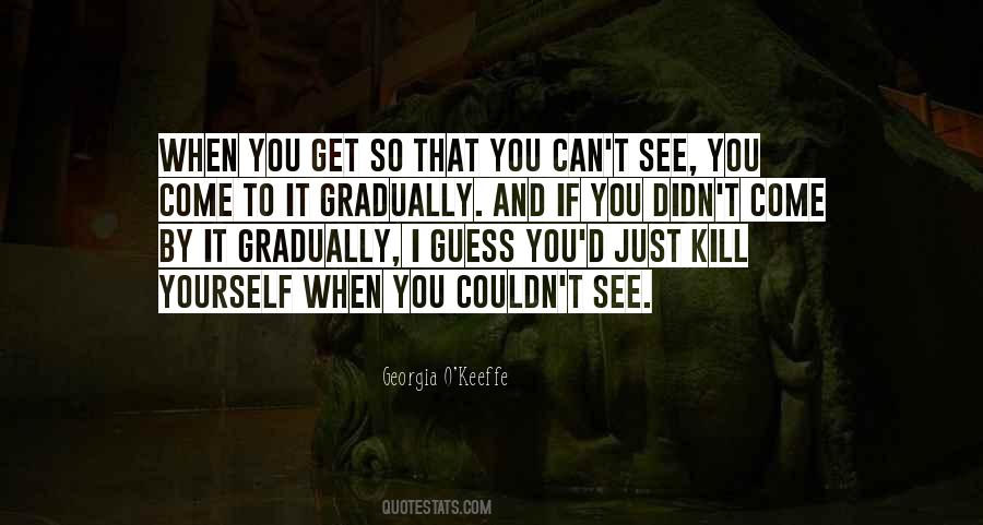 Killing Yourself Quotes #500571