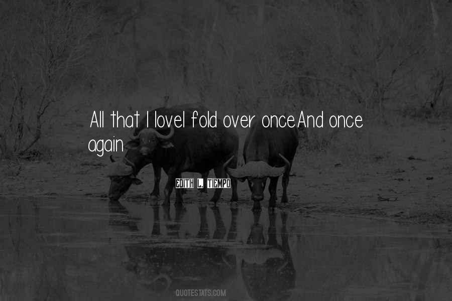 Quotes About Once #1862446