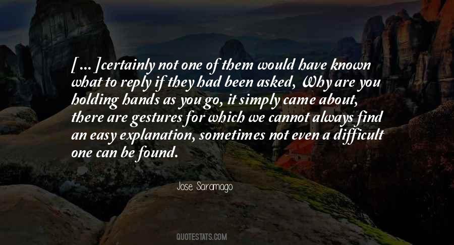Found Holding Quotes #1251390