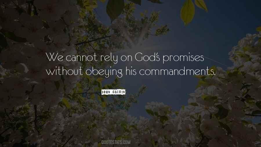 Quotes About God's Promises #106729