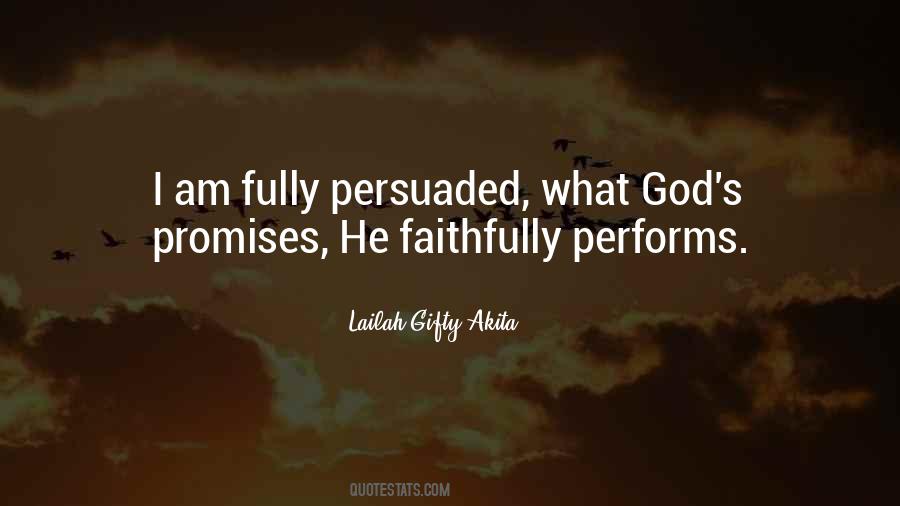 Quotes About God's Promises #1137113