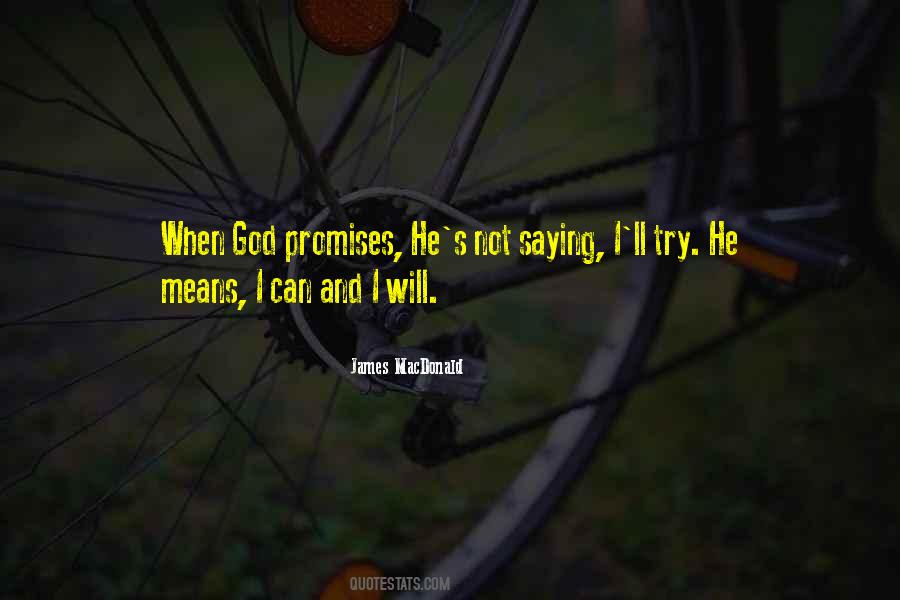 Quotes About God's Promises #15042