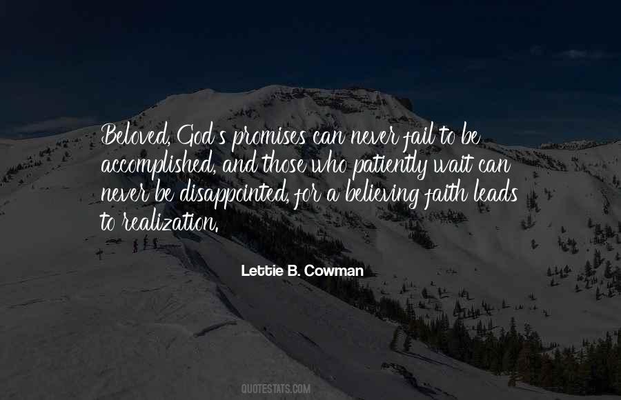 Quotes About God's Promises #1645639