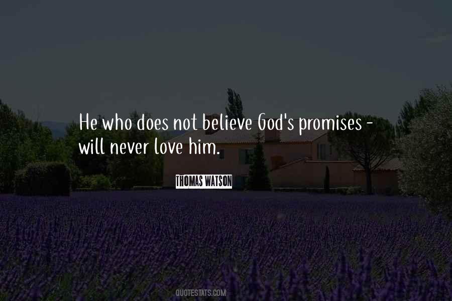 Quotes About God's Promises #427377