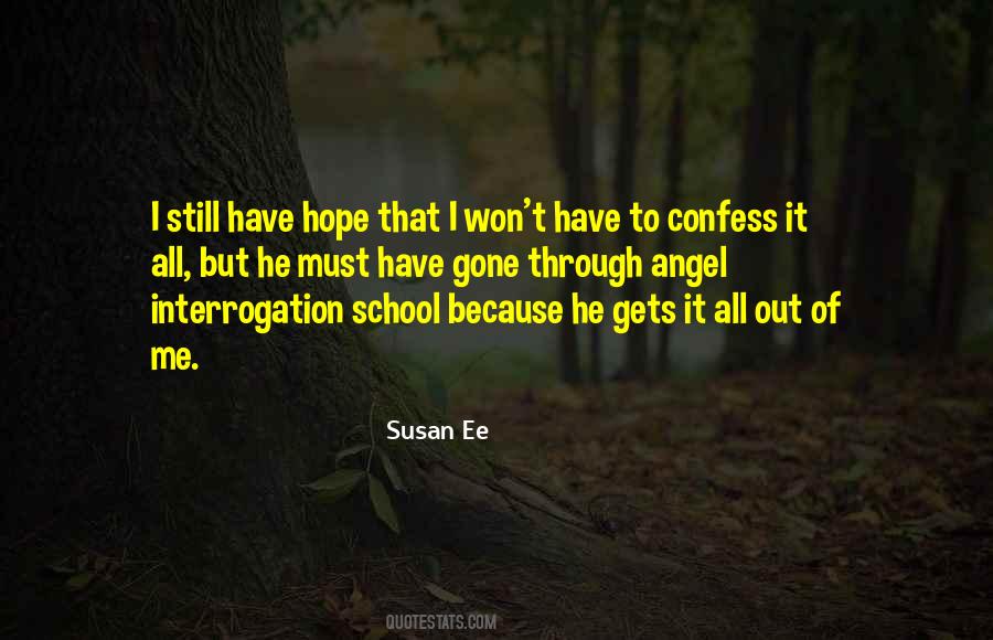 Quotes About Interrogation #1324297