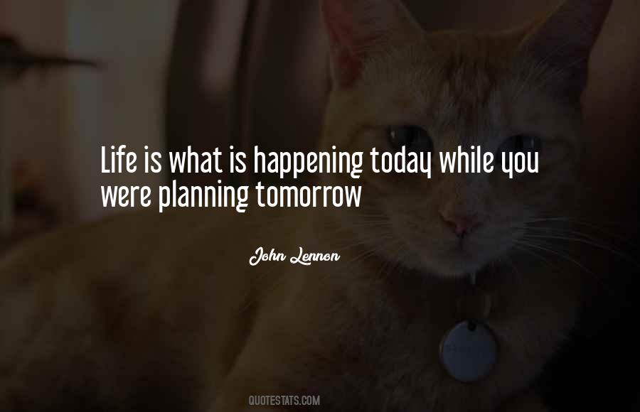 Quotes About Not Planning For The Future #862896