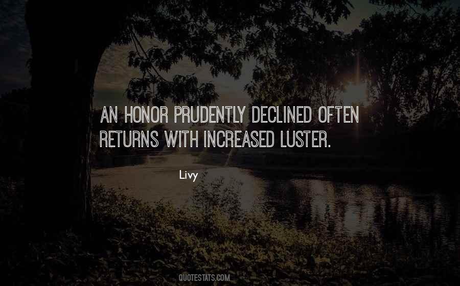 Quotes About Luster #233892