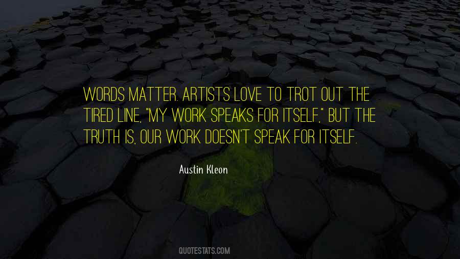 Quotes About Words Matter #1311840