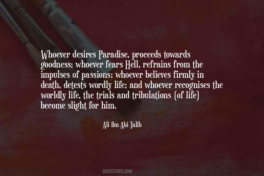 Quotes About Worldly Desires #1155573