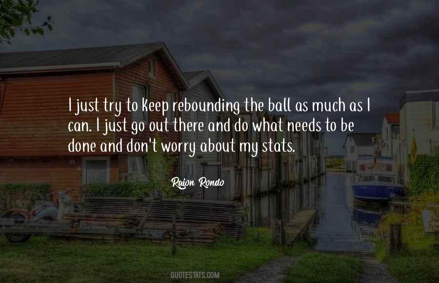 Quotes About Rebounding #1227925