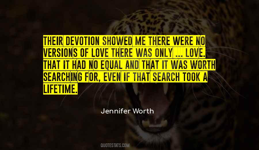 Quotes About Lifetime Of Love #443714