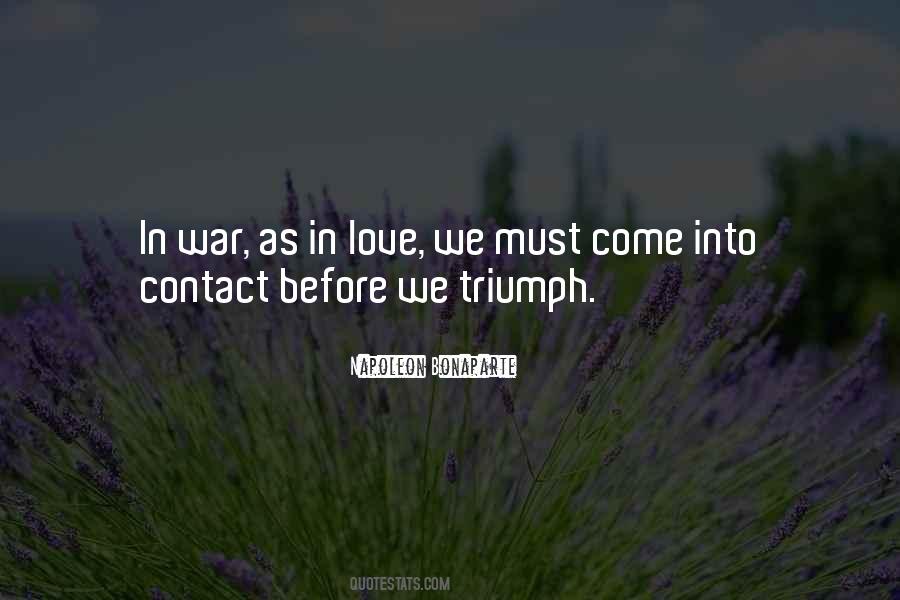Love Triumph Quotes #115321