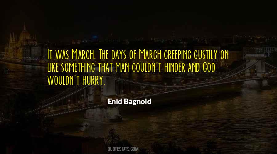 Quotes About March Weather #889038