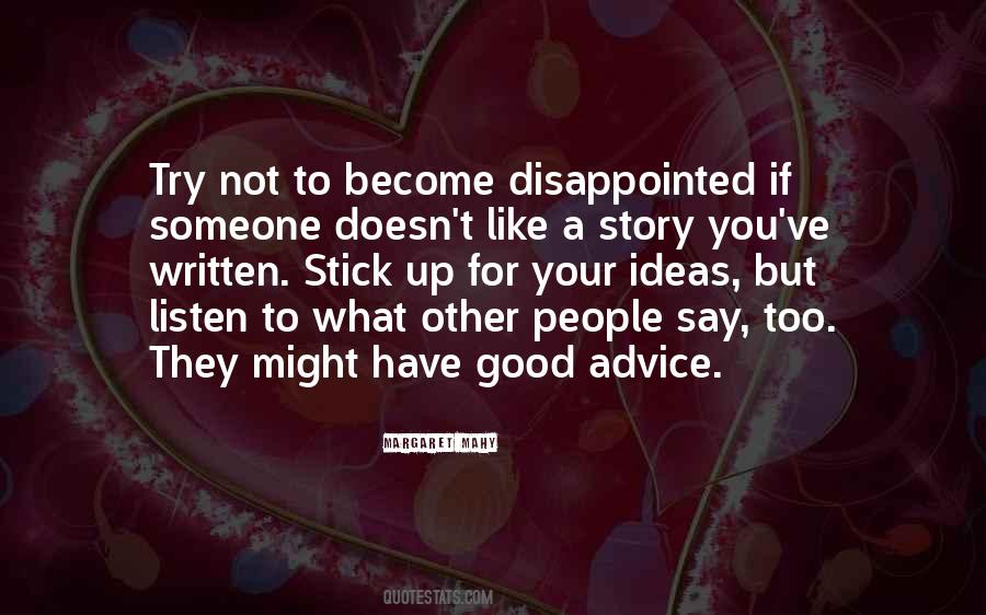 Quotes About Good Advice #1023523