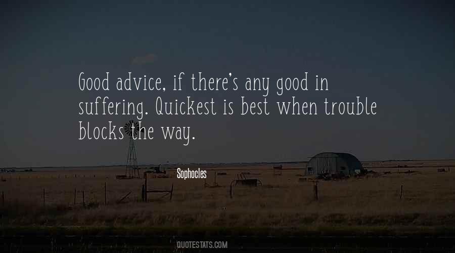 Quotes About Good Advice #1573013