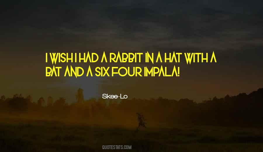 Quotes About Rabbit #1258547