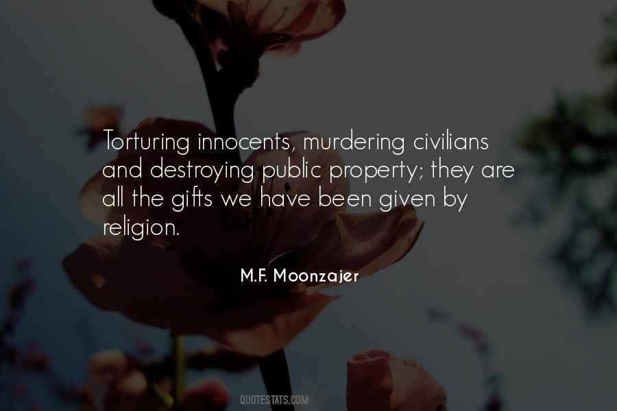 Torturing Innocents Quotes #1489839