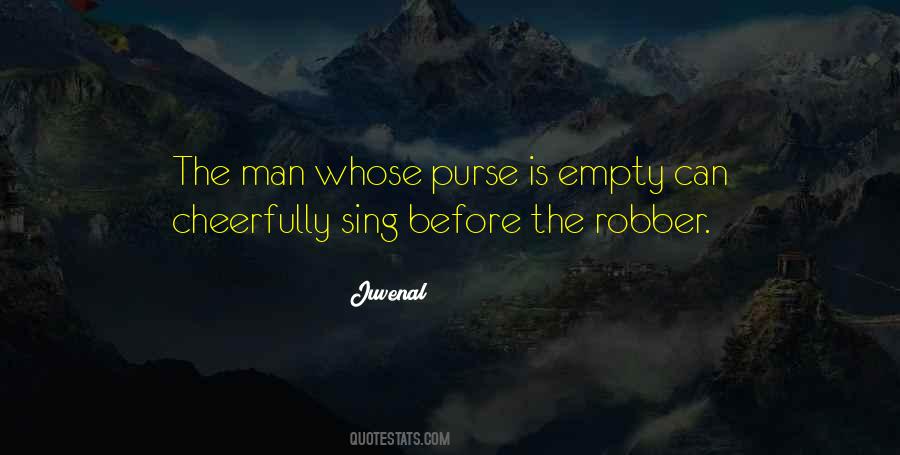 Empty Purse Quotes #1053809