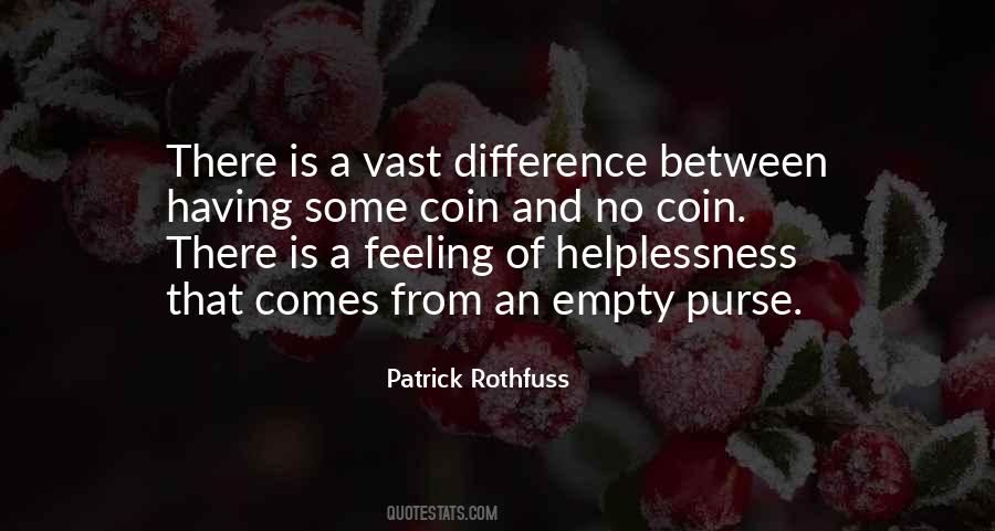 Empty Purse Quotes #427894