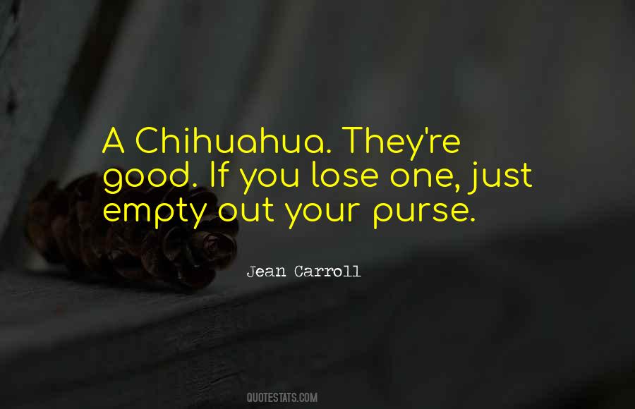 Empty Purse Quotes #828289