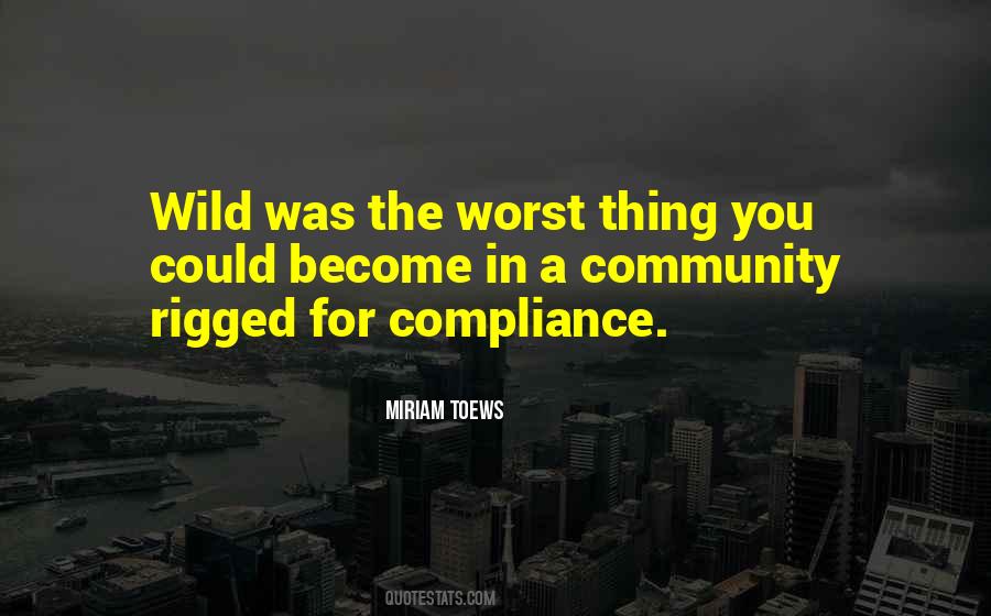 Quotes About Compliance #792576