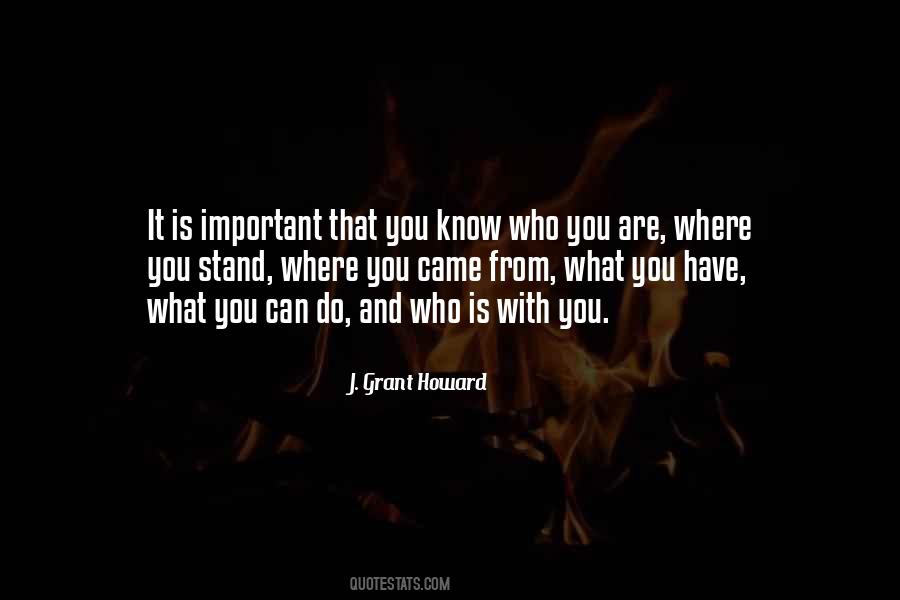 Quotes About Know Where You Came From #121633
