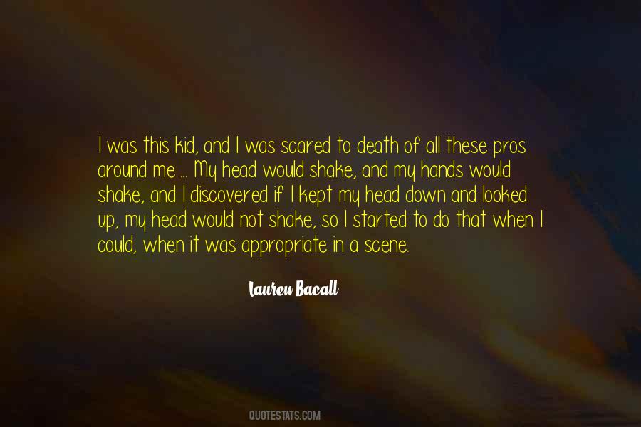 Scared To Death Quotes #1051826