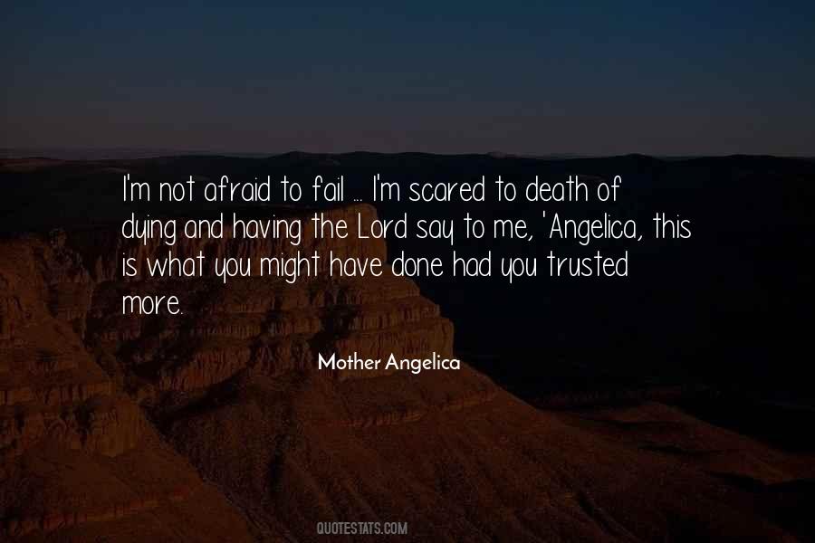 Scared To Death Quotes #235105