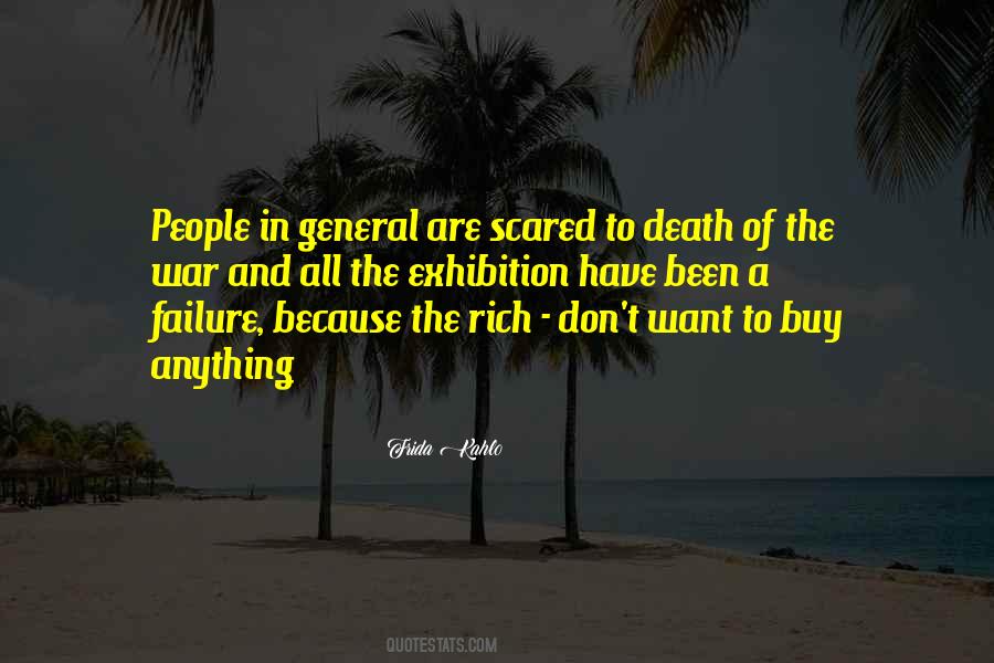 Scared To Death Quotes #235718