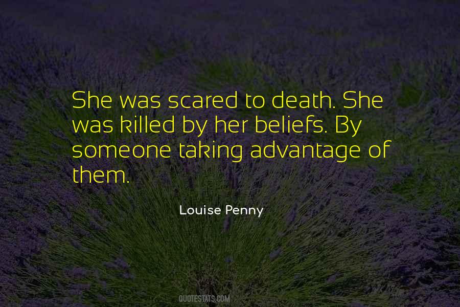 Scared To Death Quotes #239312