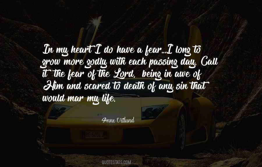 Scared To Death Quotes #53789